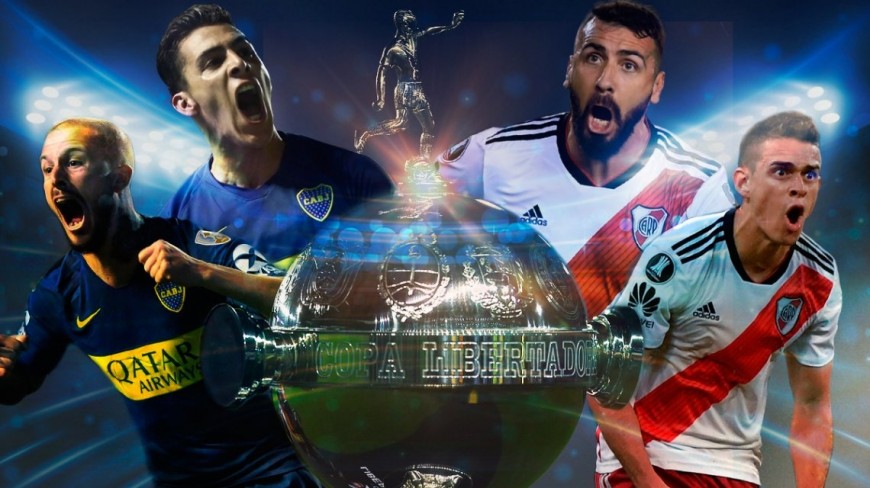 Boca y River juegan la primera final de una Copa Libertadores histórica