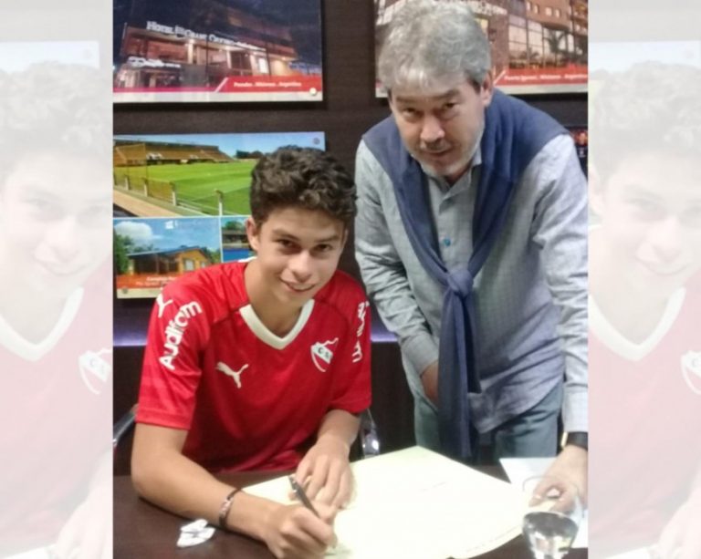 Fútbol: un juvenil de Crucero fue transferido a Independiente de Avellaneda