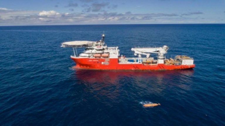 ARA San Juan: el buque a cargo de la búsqueda retoma el operativo para analizar un objeto "de 60 metros de longitud"