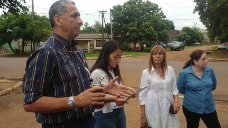 Vecinos de El Progreso plantearon sus problemáticas al defensor Penayo
