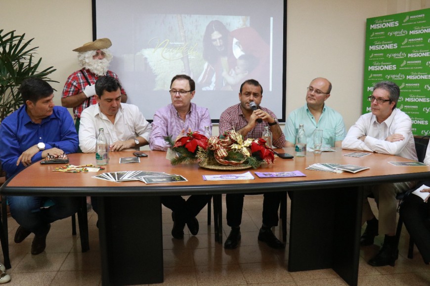 Presentaron la Fiesta Nacional de la Navidad del Litoral en Posadas