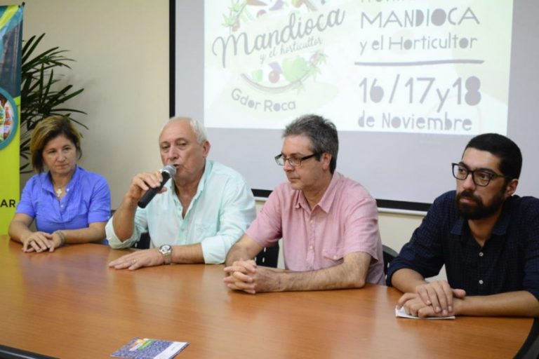 Gobernador Roca se prepara para el Festival de la Mandioca y el Horticultor