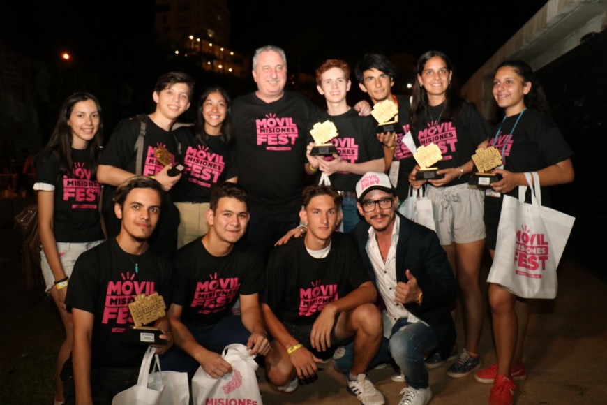 Movilfest 2018: con su trabajo “Esquizofrenia”, jóvenes de Garupá ganaron el concurso de cortos transmedia más importante del país