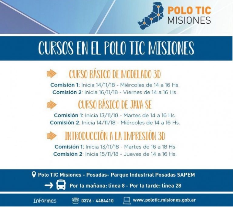 El Polo TIC Misiones comienza la segunda etapa de capacitaciones gratuitas