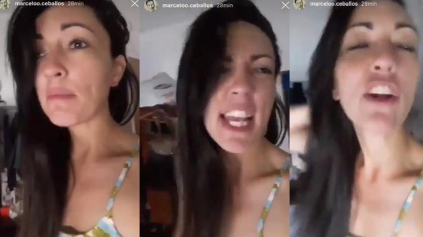Se olvidó celular en la casa de su novia y ella lo escrachó en su Instagram