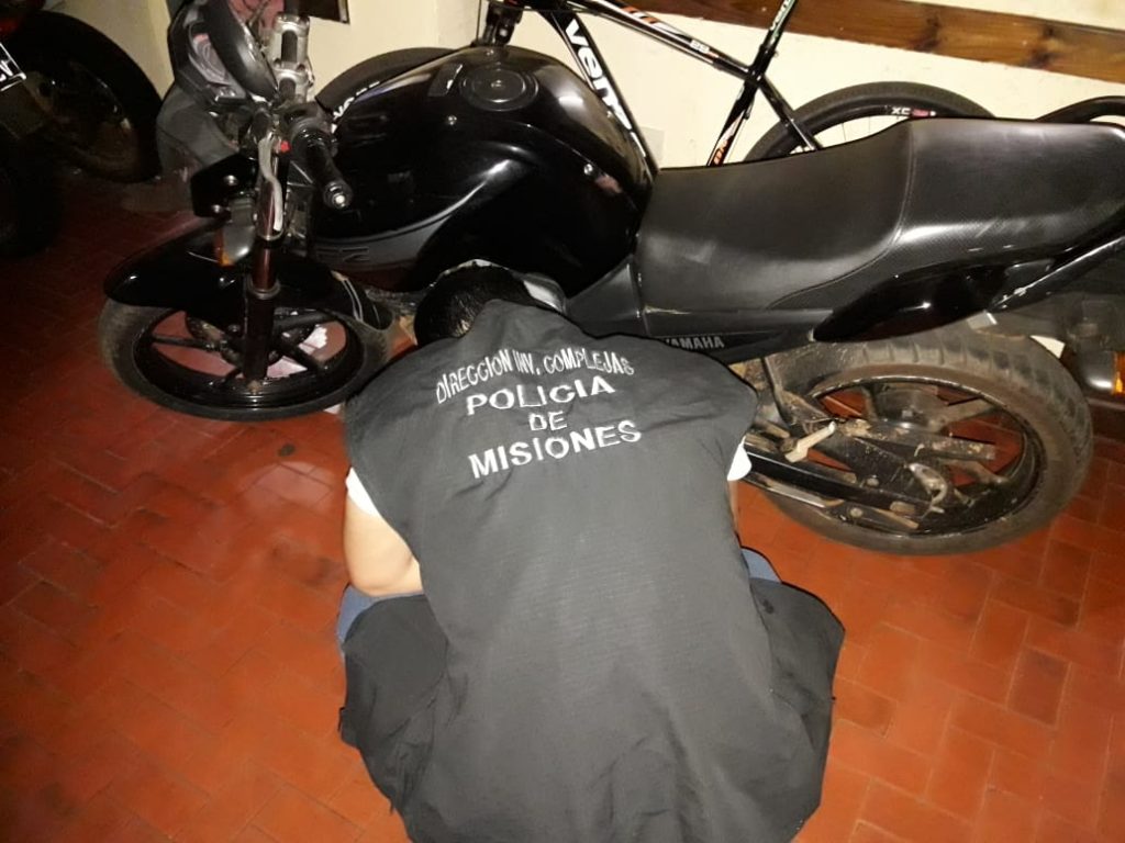 En los últimos 4 días la Policía recuperó 7 motos robadas