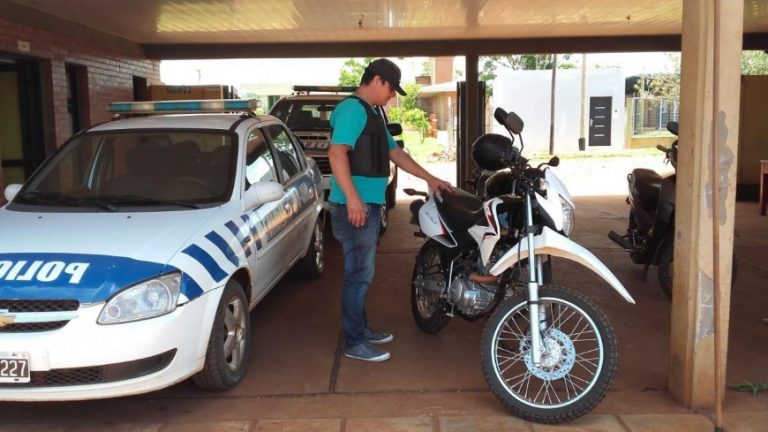 Investigan denuncia por estafa y recuperaron una moto en Posadas