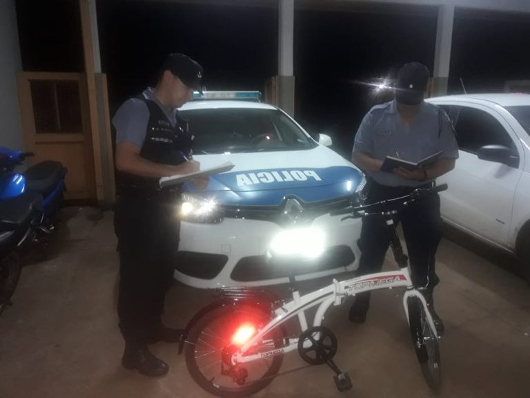 Un hombre terminó detenido por robar una bicicleta en Posadas