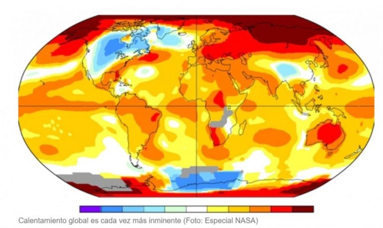 Preocupa el cambio climático, la temperatura de la Tierra es la más alta en 32 años