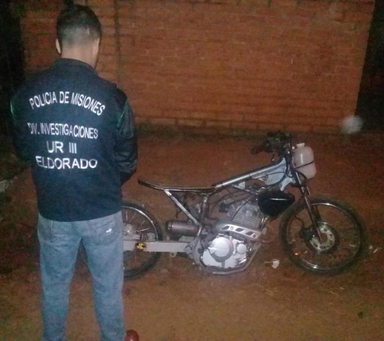 Recuperaron motos robadas en San Javier y Eldorado