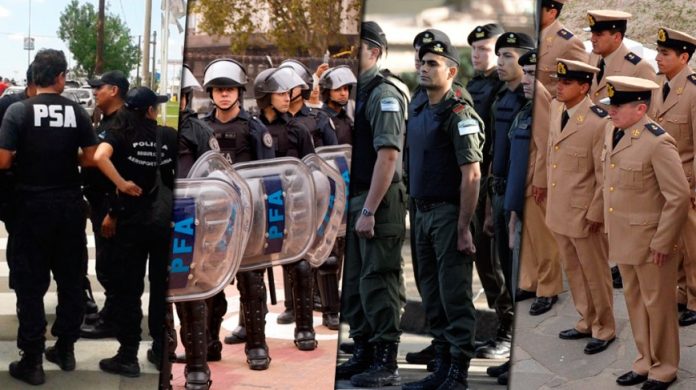 Las fuerzas de seguridad también recibirán un aumento de 10% y el bono ...