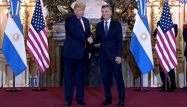 Macri agradeció el apoyo de Estados Unidos al recibir a Donald Trump