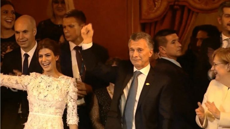 Macri se emocionó hasta las lágrimas en el cierre de la gala del G20