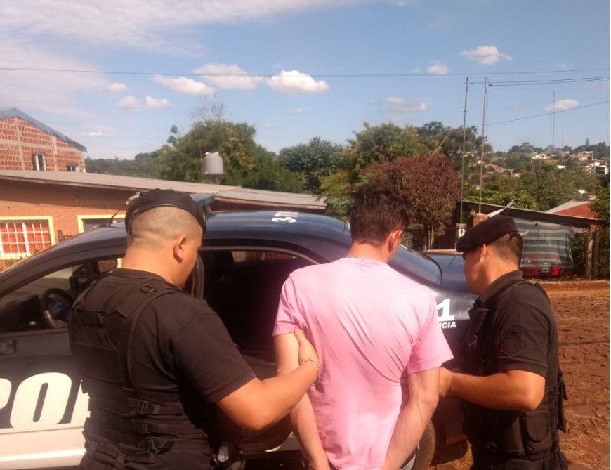 Alem: detuvieron a un joven por violencia familiar
