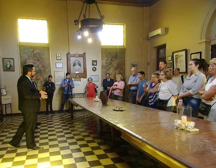 Finalizaron con éxito los Paseos Culturales en la Logia Roque Pérez