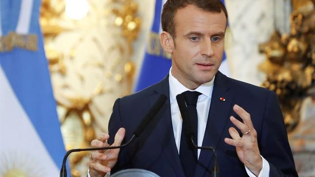 Macron: "Lo que pasó en París no tiene nada que ver con una protesta legítima"