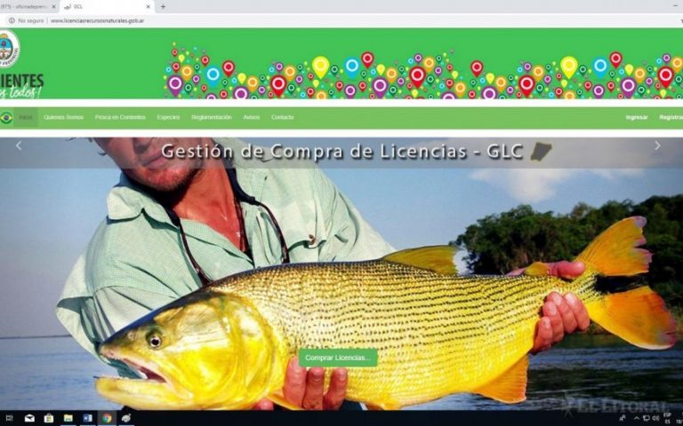Corrientes: desde el 2019, pescadores deberán gestionar la licencia de manera online