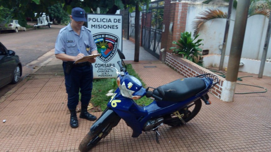 Posadas: fueron al boliche en una moto robada y terminaron detenidos