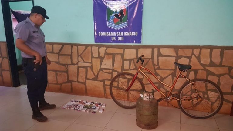 San Ignacio: en medio de un allanamiento, recuperaron elementos robados