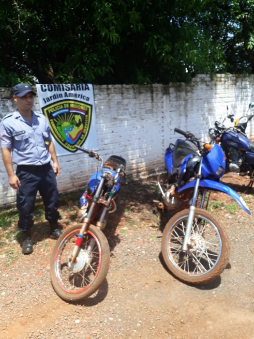 Recuperaron en Colonia Oasis motos robadas en Brasil