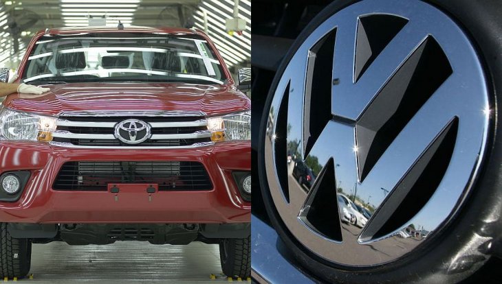 Volkswagen y Toyota, las dos marcas que pueden festejar pese a un 2018 duro