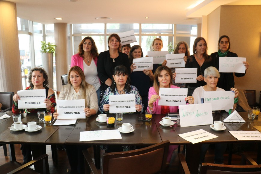 Misiones también se sumó a #MiráComoNosPonemos: desde distintos sectores políticos crearon el colectivo de mujeres
