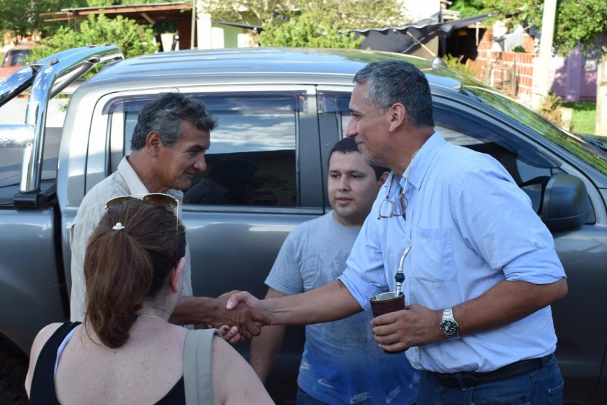 Penayo se comprometió a solucionar el problema de inseguridad en los barrios Esperanza y Belén