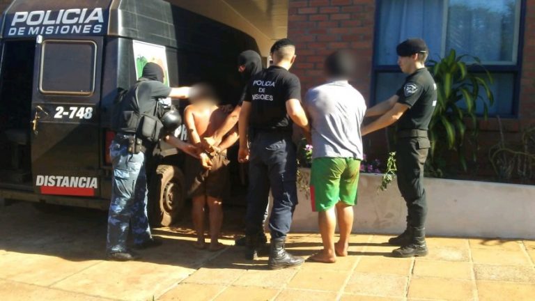 Eldorado: cinco personas detenidas por agredir a policias durante un operativo