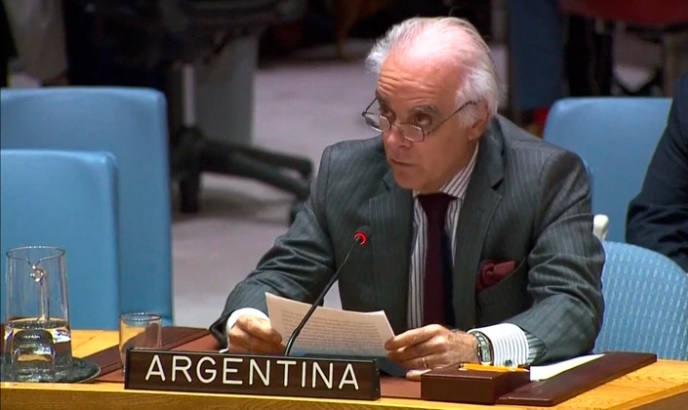 Argentina en la ONU: "El Consejo de Seguridad no puede permanecer indiferente a esta dramática situación en Venezuela"