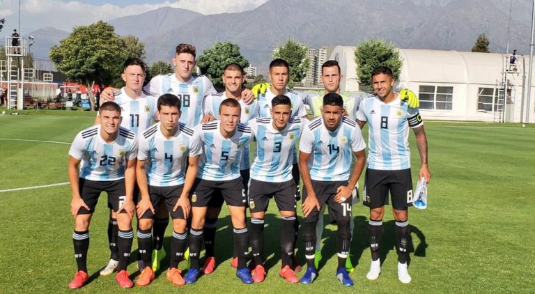 Rumbo al Sudamericano Sub 20: Argentina derrotó a Chile en un amistoso