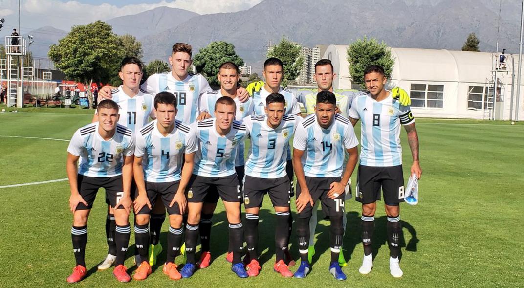 Rumbo al Sudamericano Sub 20: Argentina derrotó a Chile en un amistoso