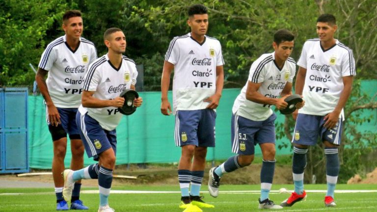La Selección Sub 20, a días de su debut en el Sudamericano de Chile