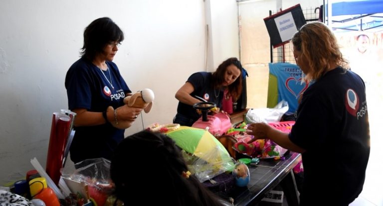 Más de 1300 niños recibieron regalos reparados en la Clínica de Juguetes