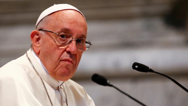 Para el papa Francisco se desarrolla una Tercera Guerra Mundial "a pedazos"