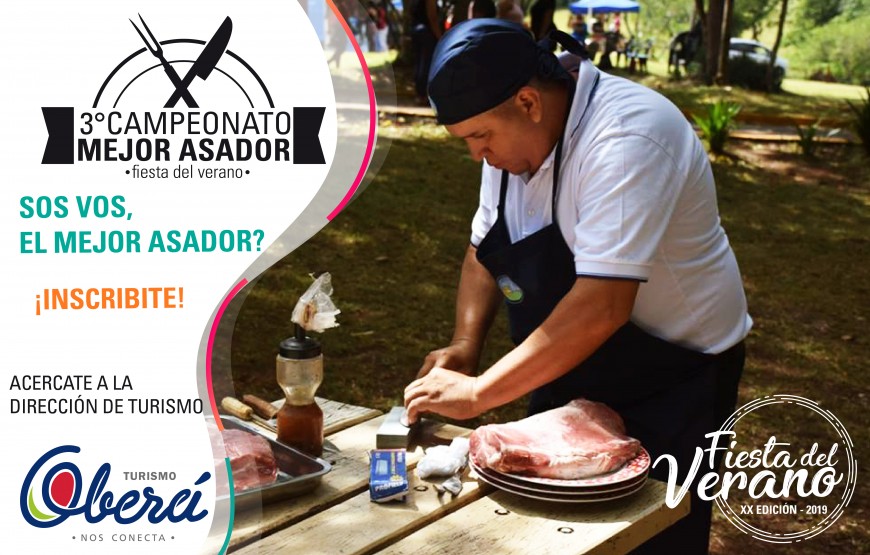 Oberá: se realizará la 3° edición de la competencia de asadores