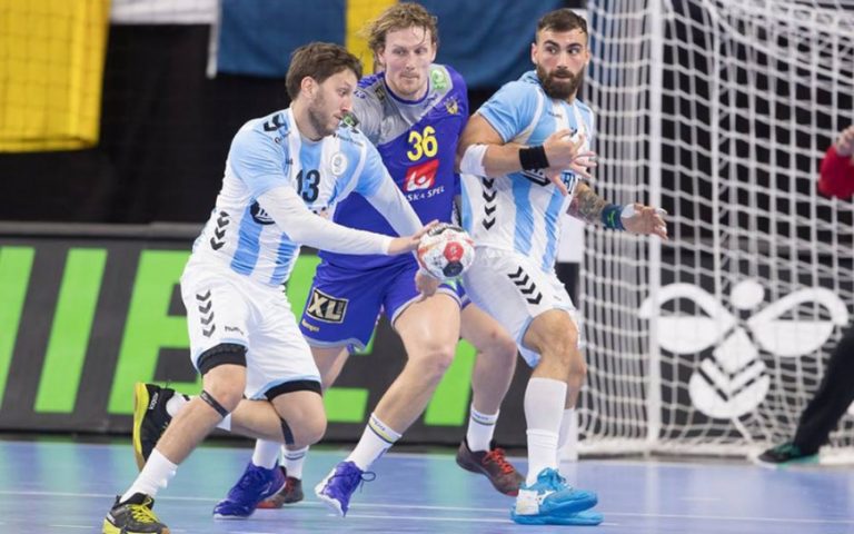 Mundial de Handball: Argentina perdió en su segunda presentación ante Suecia