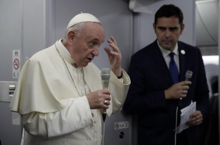 El Papa teme por un "derramamiento de sangre" en Venezuela