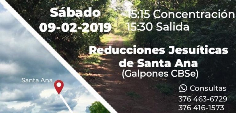El sábado 9 de febrero se realizará un encuentro de Ciclismo de Aventura en "Cerro Santa Ana"