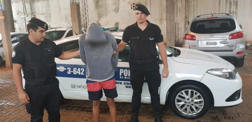 Posadas: atraparon a un joven armado que pretendía delinquir