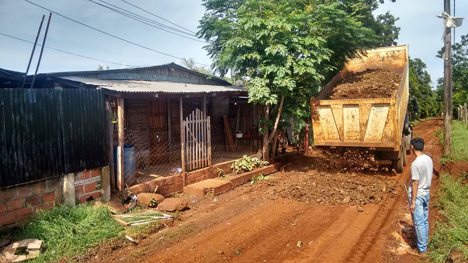 Realizaron arreglos de calles en Villa Bonita