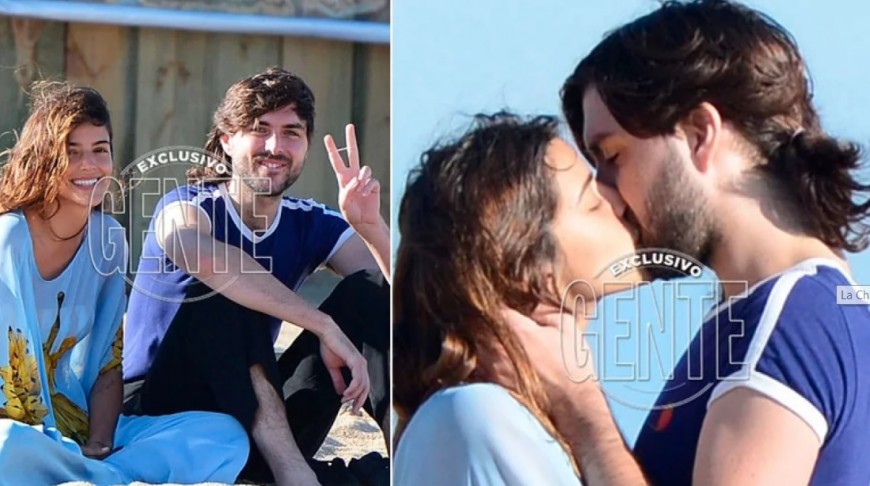 Calu Rivero, enamorada en Punta del Este