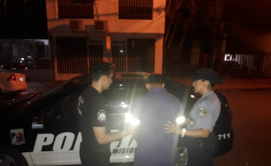 Lo denunciaron por lesiones graves a su esposa y lo detuvieron