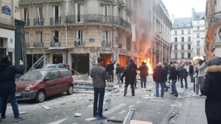 Explotó una panadería en París: al menos 20 personas resultaron heridas, 12 de ellas están graves