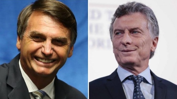 Macri y Bolsonaro se unirán por primera vez en contra de la continuidad de Maduro