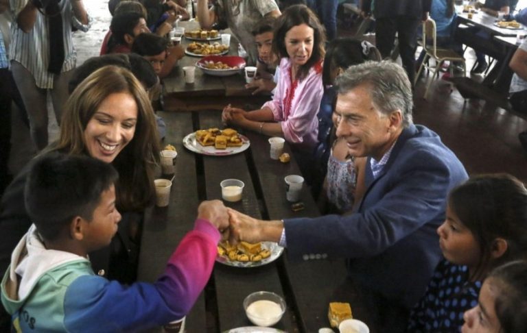 Mauricio Macri y María Eugenia Vidal visitaron el Centro Recreativo Nacional
