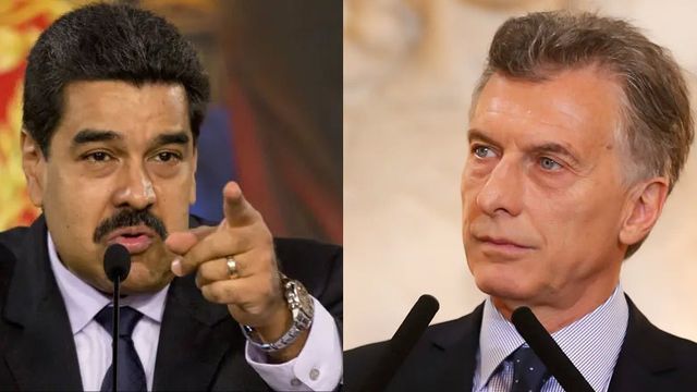 Maduro trató a Macri como "el señor destructor de Argentina"