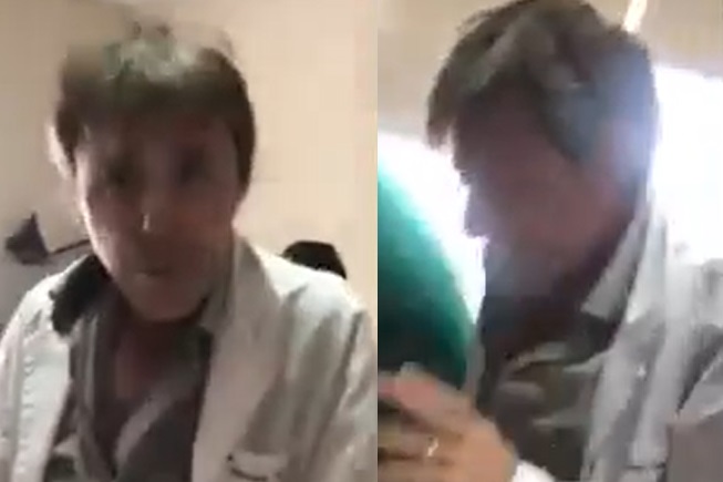 Mala praxis y escándalo en Santa Fe: escracharon a un médico borracho mientras una paciente agonizaba