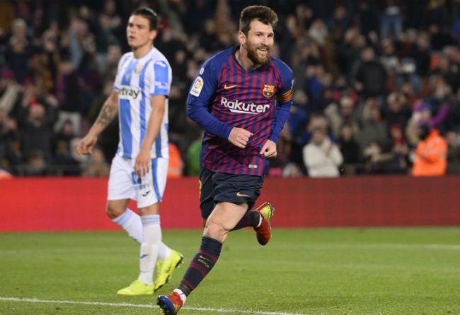 Messi selló el triunfo de Barcelona ante Leganés