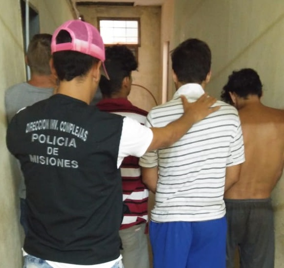 Una banda vinculada a robos, fue detenida en Posadas
