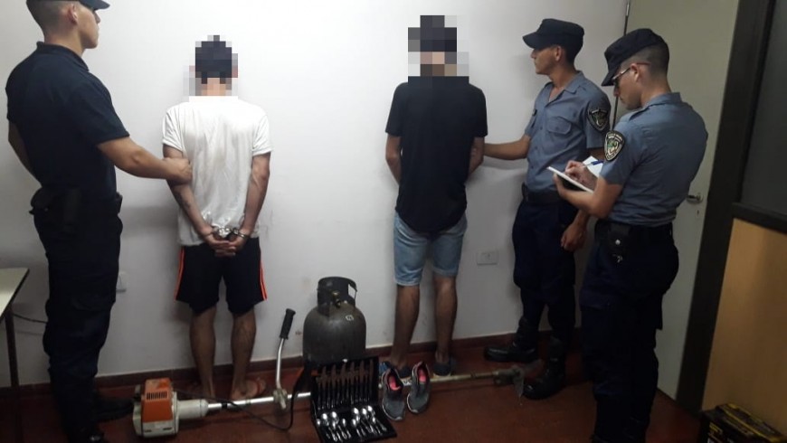 San Pedro: dos jóvenes robaron en una vivienda y los detuvieron